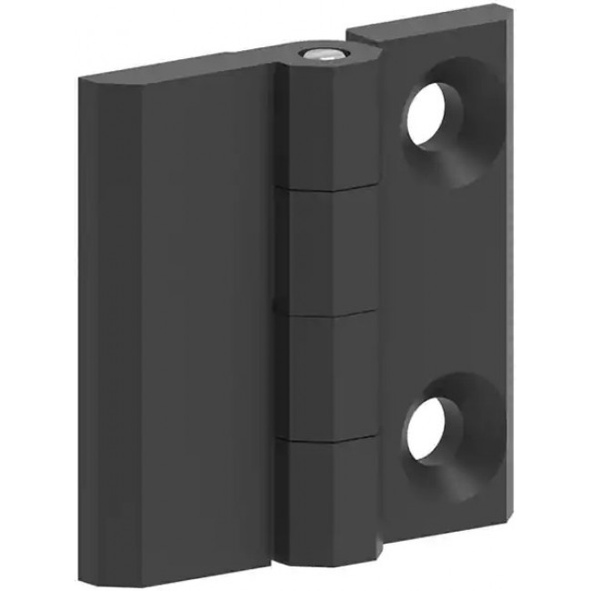 299202, LEAF HINGE 40X40 POLYMER BLACK F