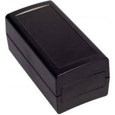 Black ABS Enclosure, IP53, IK07, 120.8 x 60.7 x 51.5mm