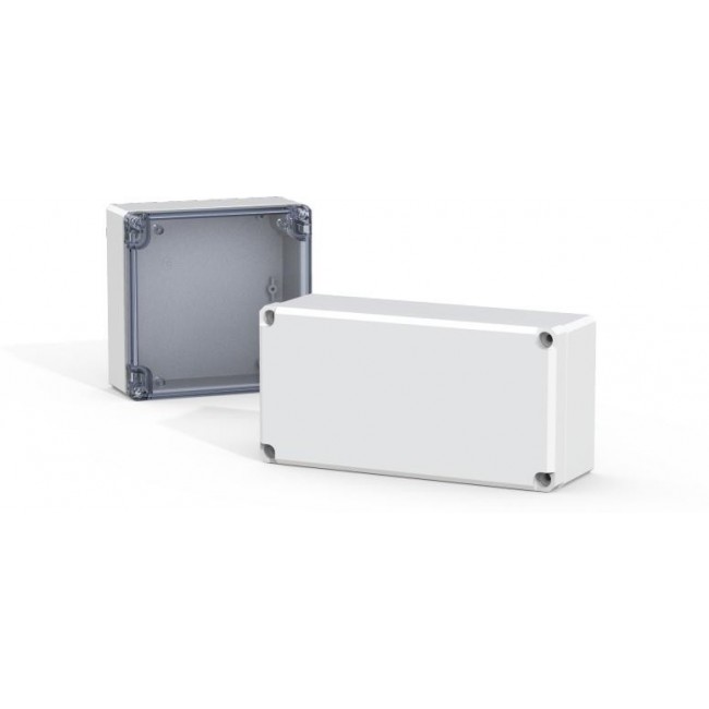 DPCP081209GE, DPCP Series Polycarbonate Terminal Box, IP66, IP67, 80 mm x 120 mm x 86mm