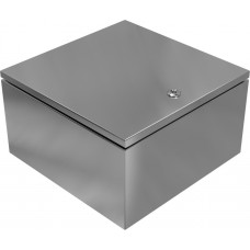 370044210, Stainless Steel Enclosures Series Stainless Steel Wall Box, IP66, 380 mm x 380 mm x 217mm