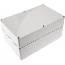 AB 162513 ENCLOSURE, Grey ABS Enclosure, IP66, IP67, Grey Lid, 250 x 160 x 125mm