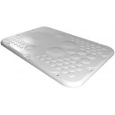 2565300, SZ Series RAL 7035 Plastic Gland Plate, 301mm W for Use with AX