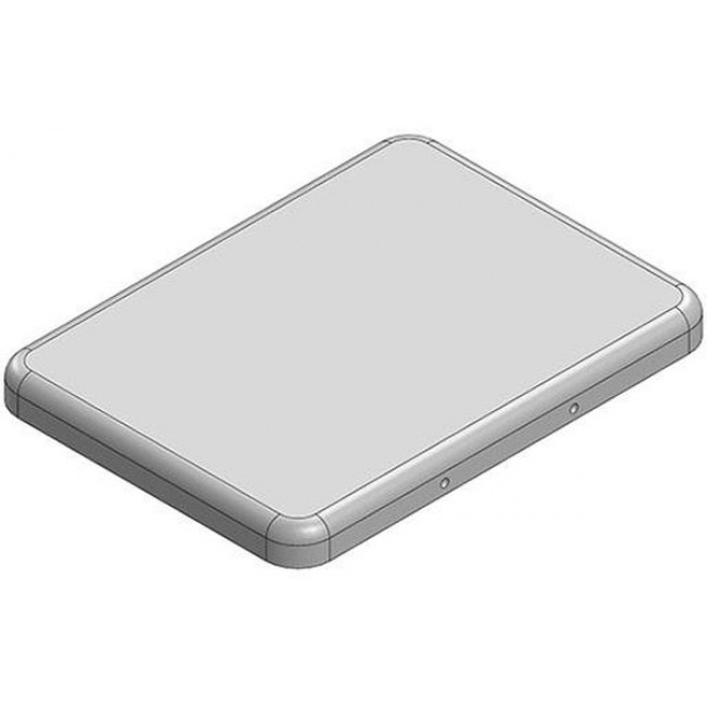 MS209-10C, 21.3 x 15.7 x 1.7mm Two-piece Drawn-Seamless RF Shield/EMI Shield COVER (CRS)