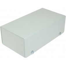 CUABOX013, Grey Aluminium Enclosure, Grey Lid, 175 x 155 x 75mm