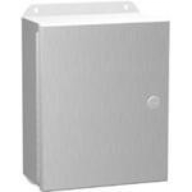 EJ16146AL, Electrical Enclosures N4X, Eclipse Junior encl w/ panel - 16 x 14 x 6 - Alum