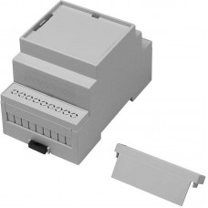 Solid Top Enclosure Type, 53.4 x 90 x 58mm, Polycarbonate DIN Rail Enclosure Kit