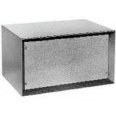 SB-2140, Gray Galvanized Steel Cabinet Compact Enclosure - External 8 x 14.25 x 10 Inches - Internal 6.56 x 12.06 x 8.67 I ...