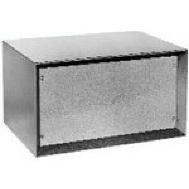 SB-2140, Gray Galvanized Steel Cabinet Compact Enclosure - External 8 x 14.25 x 10 Inches - Internal 6.56 x 12.06 x 8.67 I ...