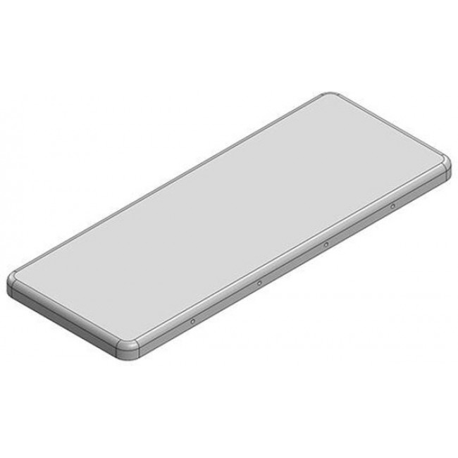 MS737-10C, 74.3 x 28.7 x 3mm Two-piece Drawn-Seamless RF Shield/EMI Shield COVER (CRS)