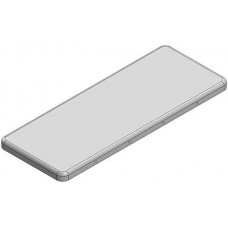 MS737-10C, 74.3 x 28.7 x 3mm Two-piece Drawn-Seamless RF Shield/EMI Shield COVER (CRS)