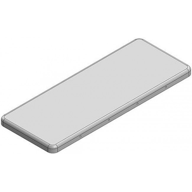 MS737-10C, 74.3 x 28.7 x 3mm Two-piece Drawn-Seamless RF Shield/EMI Shield COVER (CRS)