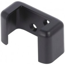 1552CHBK, Enclosures, Boxes, & Cases 1552C WALL MOUNT HOLDER BLACK