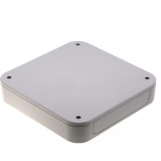 PF15-3-15W, PF Series White ABS Enclosure, IP40, White Lid, 150 x 150 x 30mm