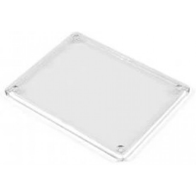 1591GC, Plastic Cover, Lid 4.744" L x 3.685" W x 0.157" H (120.50mm x 93.60mm x 3.99mm) Clear