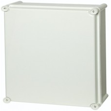 PC 3828 18 G-2FSH encl., PC Series Grey Polycarbonate General Purpose Enclosure, IP65, IK08, Grey Lid, 380 x 280 x 180mm