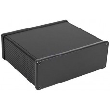 1455U1601BK, Enclosures, Boxes, & Cases 191 X 66 X 160MM ALM EXT BLACK