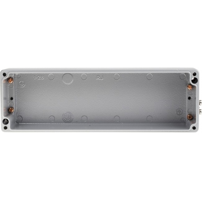 Grey Aluminium Enclosure, IP65, IP66, IP67, IP68, Grey Lid, 57 x 250 x 80mm