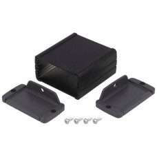 ABS enclosure, (L x W x H) 70 x 59 x 30 mm, black, TEKAL-11/E.29