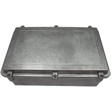 Silver Die Cast Aluminium Enclosure, IP67, Silver Lid, 274 x 173 x 100mm