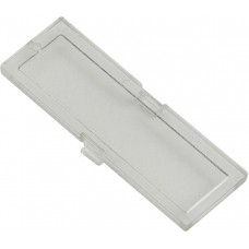 Polycarbonate Cover for Use with CNMB/1 DIN Rail Modular Enclosure, 42 x 14 x 5mm