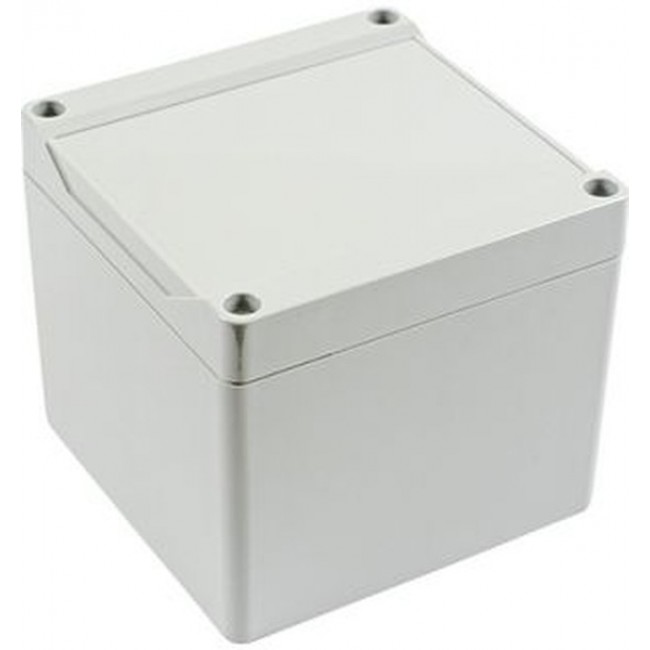 1555LA2GY, Watertight Enclosure 1555 105x105x90mm Light Grey Polycarbonate IP68