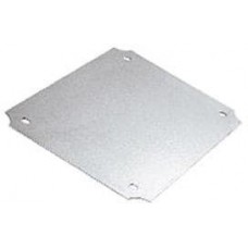 PTX-25340, Electrical Enclosure Accessories Steel Internal Panel 9.84 x 6.34"