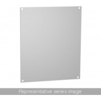 14A1513, Electrical Enclosure Accessories Panel 14.9 x 12.9 - Fits Encl. 16 x 14 - Alum