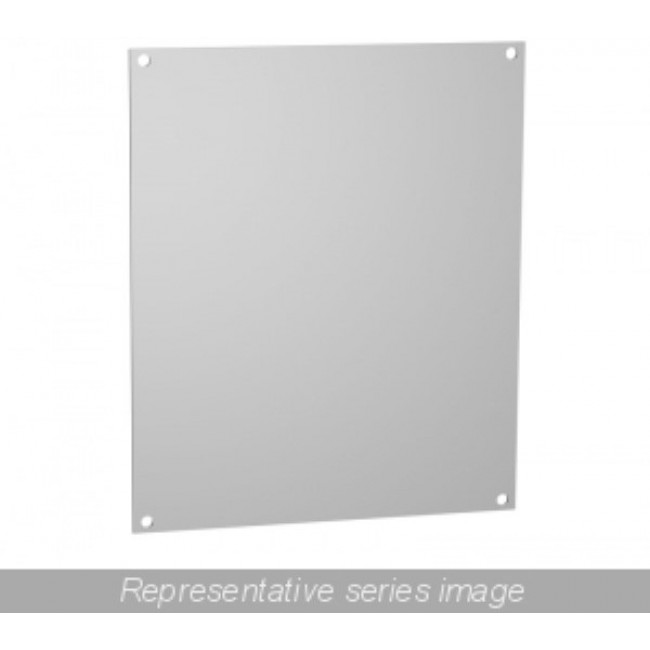 14A1513, Electrical Enclosure Accessories Panel 14.9 x 12.9 - Fits Encl. 16 x 14 - Alum