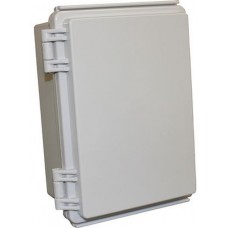 CHDX8-324, Heavy Duty Hinged Enclosure X8 135x185x100mm Grey ABS IP66 / IP67