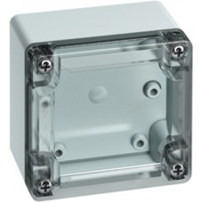 10100301, TG Series Grey ABS Enclosure, IP66, IP67, Grey Lid, 84 x 55 x 82mm