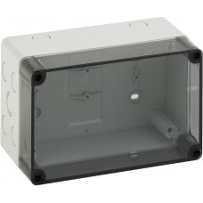 74401401, AK Compact Range Series Transparent Polystyrene Enclosure, IP65, Transparent Lid, 250 x 200 x 113mm