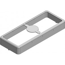 MS448-20F, EMI Gaskets, Sheets, Absorbers & Shielding 44.8 x 18.2 x 5.7mm Two-piece Drawn-Seamless RF Shield/EMI Shield FRAME (CRS)