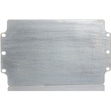 Steel Mounting Plate, 1.5mm H, 215mm W, 314mm L for Use with Aluminium Enclosure