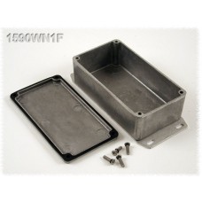 1590WN1F, 1590 Series Die Cast Aluminium Enclosure, IP65, Flanged, 42 x 66 x 121mm