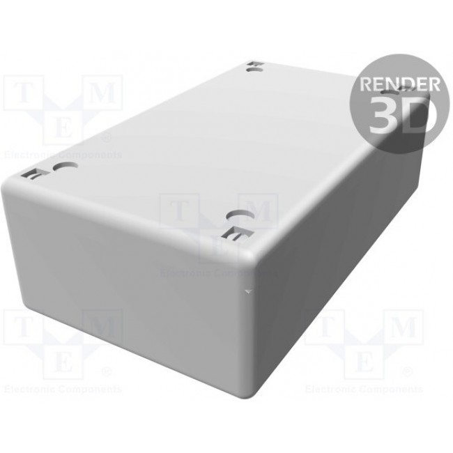 MB181160, Polystyrene PCB Mounting Enclosure, 188 x 110 x 60mm