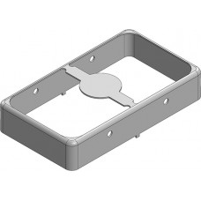 MS353-10F, EMI Gaskets, Sheets, Absorbers & Shielding 35.3 x 20 x 6.4mm Two-piece Drawn-Seamless RF Shield/EMI Shield FRAME (CRS)