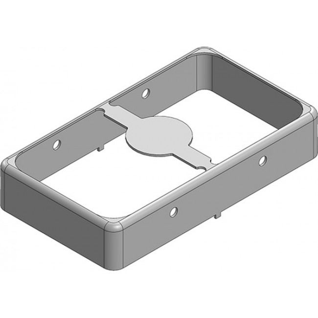 MS353-10F, EMI Gaskets, Sheets, Absorbers & Shielding 35.3 x 20 x 6.4mm Two-piece Drawn-Seamless RF Shield/EMI Shield FRAME (CRS)