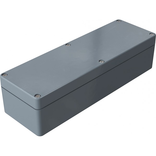 020823060, Polyester Standard Series Grey Glass Fibre Reinforced Polyester Enclosure, IP66, IK08, Grey Lid, 230 x 75 x 56.5mm