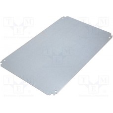 Mounting plate, galvanized steel, (W x H) 350 x 550 mm, silver, NSYMM64