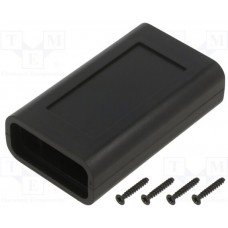 ZOBD ABS, Enclosure: multipurpose; X: 47.4mm; Y: 80mm; Z: 23.45mm; ABS; black