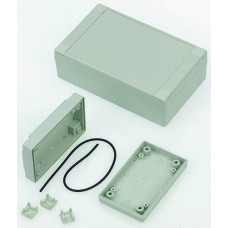 CRDCERG09, 7000 Series Grey ABS Enclosure, IP65, Grey Lid, 220 x 145 x 80mm