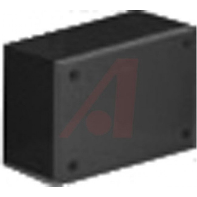 CP/4.23-AL, CP Series Black ABS Enclosure, Grey Lid, 215 x 130 x 82.9mm