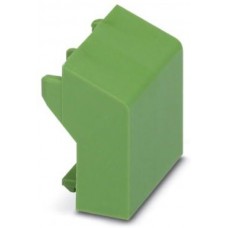 2907156, DIN rail housing - Filler plug for unoccupied terminal points - color: green (6021)