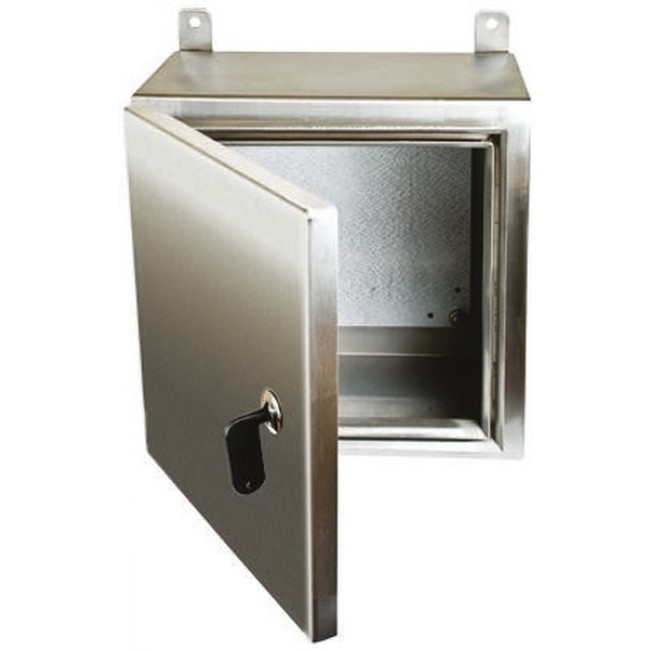 304 Stainless Steel Wall Box, IP69K, 400 mm x 400 mm x 200mm