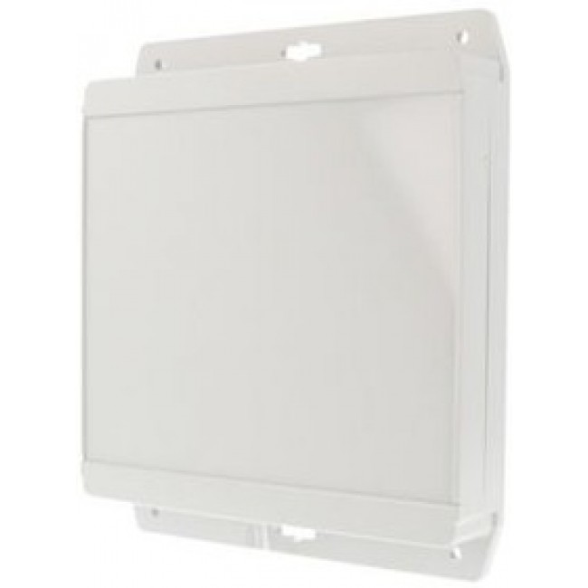 1555W2F17GY, 1555F Series Grey Polycarbonate Enclosure, IP66, IP68, Flanged, Grey Lid, 180 x 180 x 40mm