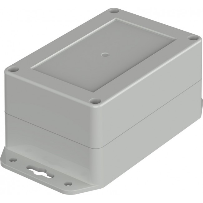 07612086 XM 120806 WL 7035, Euromas X Series Light Grey Polycarbonate Enclosure, IP66, IP68, IK07, Flanged, Light Grey Lid, 120 x 80 x 60.2m