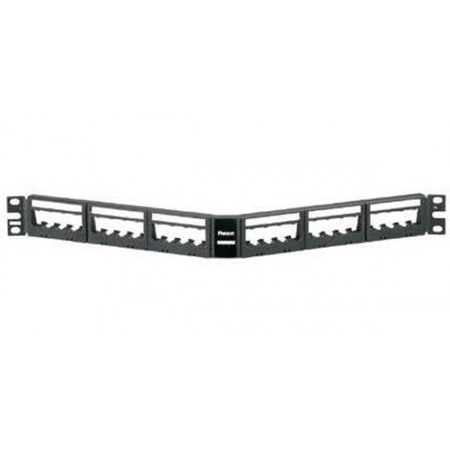 UICMPPA24BLY, PATCH PANEL, 24 PORT, ANGLED, UL