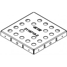 2118715-4, Board Mount EMI Enclosures 16.9 x 16.9 x 2mm Two-piece Aluminum SMD