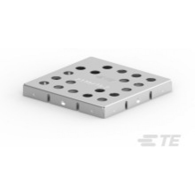 2118715-2, EMI Gaskets, Sheets, Absorbers & Shielding CRS, 16.90mmx16.90mm Std Shield Cover