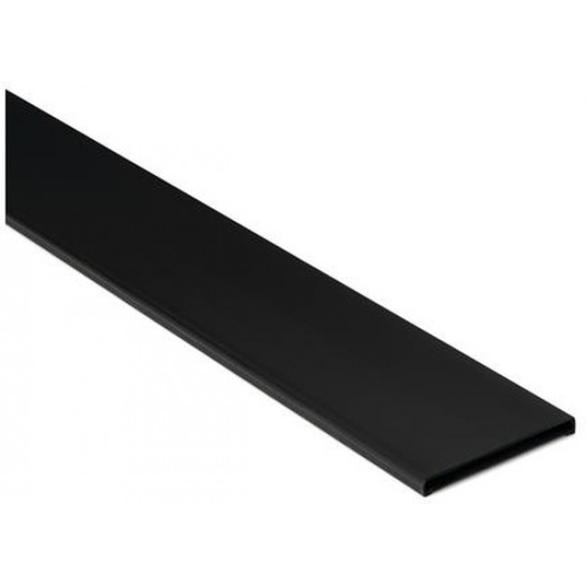 WMBC2F, Plastic, Non Specified Cover 19.380" L x 3.000" W x 0.308" H (492.25mm x 76.20mm x 7.82mm) Black